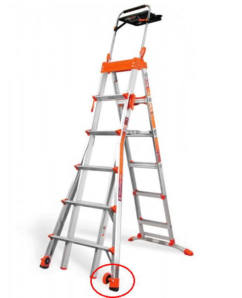 Showing Select Step Ladder Wheel